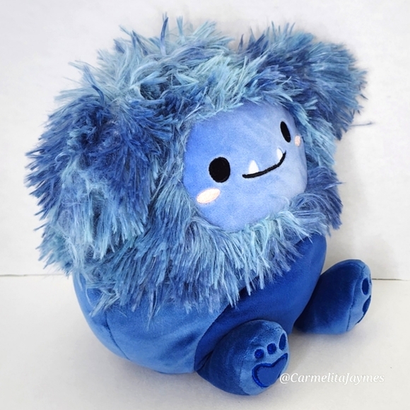 DANI 🐾 8" Blue Big Foot Original Squishmallow by Kelly Toy ☆ NWT ☆ - Picture 7 of 9